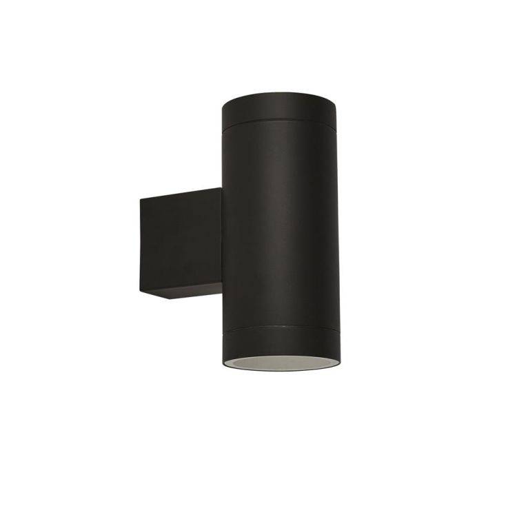 Rochester 2Lt Outdoor Light-Dusk Till Dawn Sensor|Black|IP44 - Comet Lighting