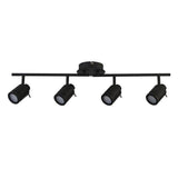 Samson 4Lt Split Bar Bathroom Spotlight- Back Metal| IP44 - Comet Lighting