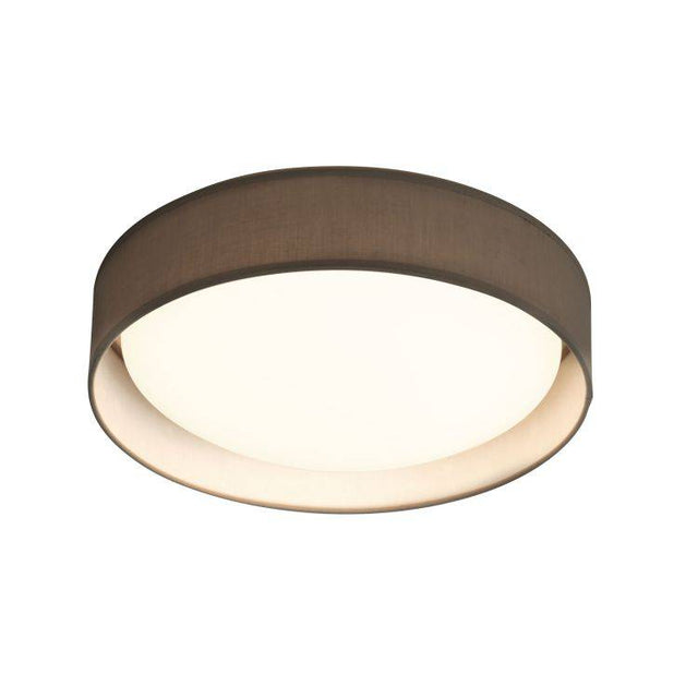 Searchlight 1 Light LED Flush Ceiling Light| Acrylic| Grey Shade - Comet Lighting