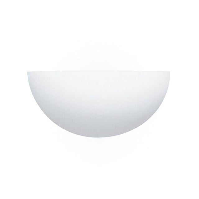 Searchlight 30cm Gypsum White Plaster Uplighter Adjustable Colours - Comet Lighting