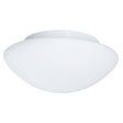 Searchlight 35cm White Flush Fitting Opal Glass - Comet Lighting