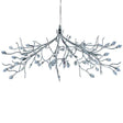 Searchlight ASTBURY 8Lt  Ceiling Pendant -Chrome & Acid Glass - Comet Lighting