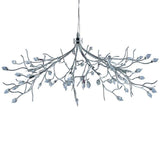 Searchlight ASTBURY 8Lt Ceiling Pendant -Chrome & Acid Glass - Comet Lighting