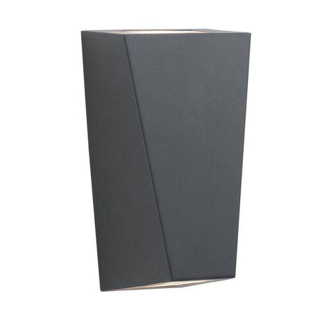 Searchlight Black 2 Light Outdoor Light Glass - Comet Lighting
