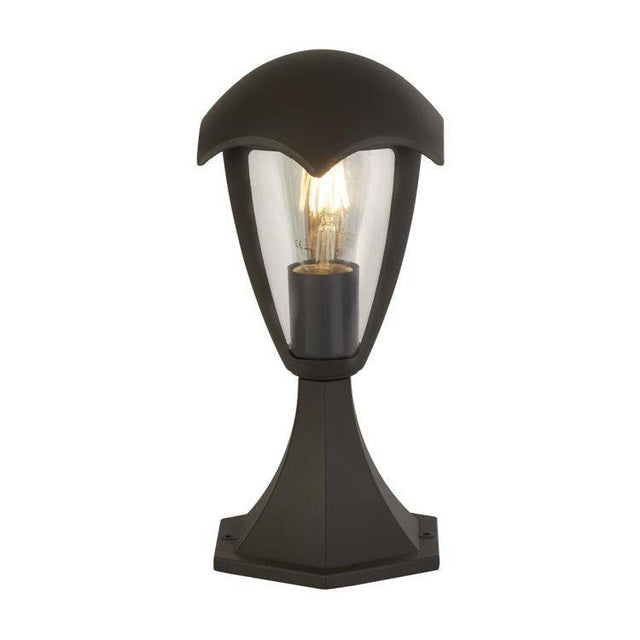 Searchlight Bluebell 30cm Outdoor Post - Grey & Polycarbonate| IP44 - Comet Lighting