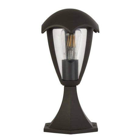 Searchlight Bluebell 30cm Outdoor Post - Grey & Polycarbonate| IP44 - Comet Lighting