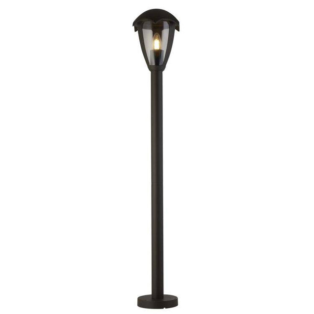 Searchlight Bluebell 97cm Outdoor Post - Grey & Polycarbonate| IP44 - Comet Lighting