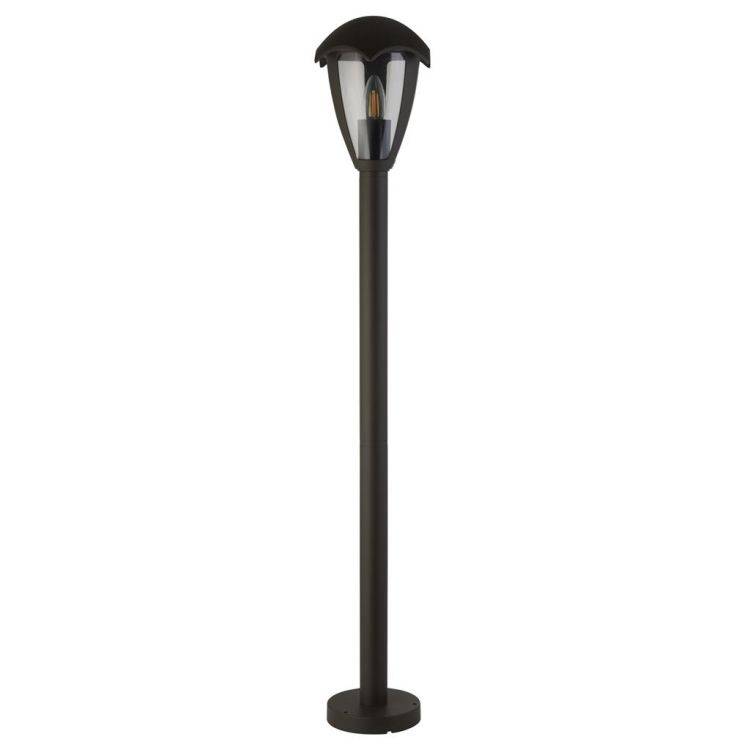 Searchlight Bluebell 97cm Outdoor Post - Grey & Polycarbonate| IP44 - Comet Lighting