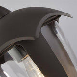 Searchlight Bluebell Outdoor Wall Light- Grey & Polycarbonate| IP44 - Comet Lighting