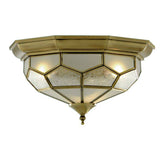 Searchlight Brass Flush Light - Comet Lighting