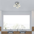 Searchlight Bubbles Chrome 3 Ceiling Spotlight Bubbles Effect - Comet Lighting