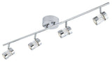 Searchlight Bubbles Chrome 4 LED Adjustable Bar Spotlight Bubbles Effect - Comet Lighting