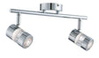 Searchlight Bubbles Chrome LED Spotlight Bar - Comet Lighting