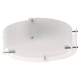 Searchlight Chrome 3 Light Fitting Glass Panels - Comet Lighting