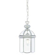 Searchlight Chrome Lantern Polished Domed Glass Shade - Comet Lighting