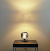 Searchlight Claw Touch Table Lamp - Smoked Acrylic & Chrome - Comet Lighting