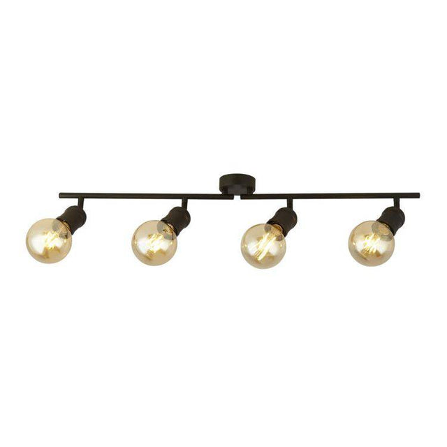 Searchlight Dance 4Lt Bar Spotlight - Sand Black Metal - Comet Lighting