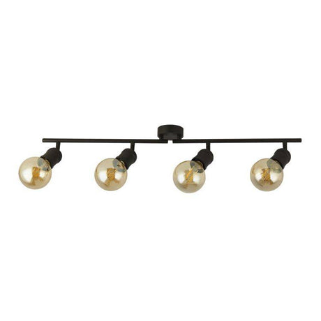 Searchlight Dance 4Lt Bar Spotlight - Sand Black Metal - Comet Lighting