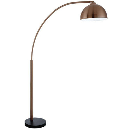 Searchlight Giraffe Copper Floor Lamp Metal Shade - Comet Lighting