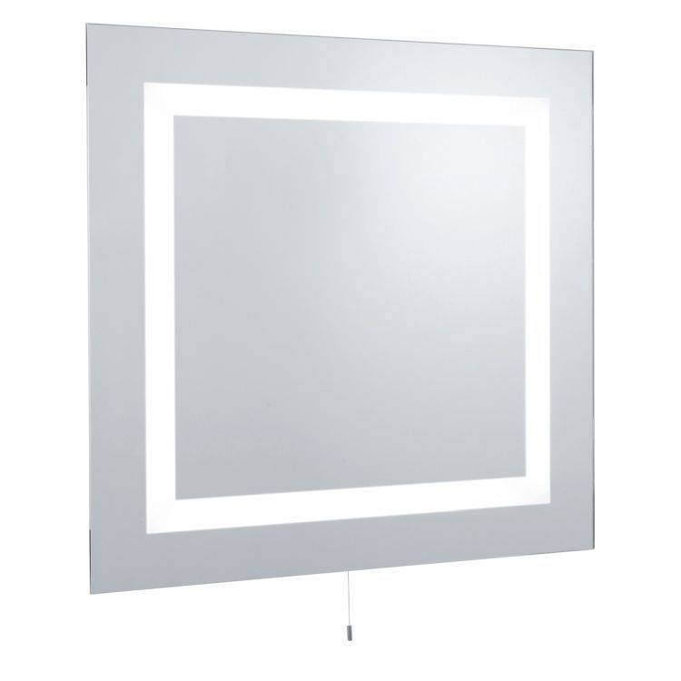 Searchlight Illuminated Bathroom Mirror 4 T5 Flourescent Tubes - Comet Lighting