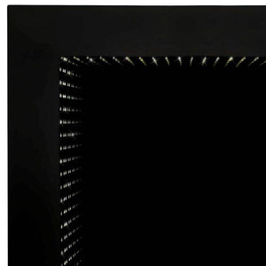 Searchlight Infinity LED Bathroom Mirror - Black| IP44 - Comet Lighting