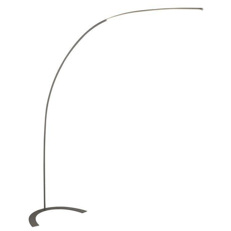 Searchlight LED Arch Floor Lamp Grey - Comet Lighting