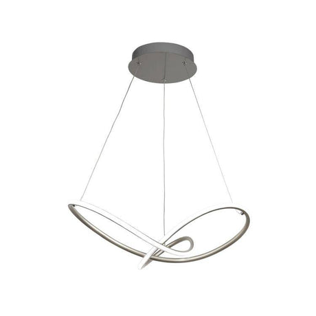 Searchlight Magic LED Pendant| Satin Silver - Comet Lighting