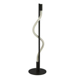 Searchlight Serpent LED Table Lamp - Black Metal & Acrylic - Comet Lighting