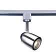 Searchlight Silver Domed Conical Track Spotlight Chrome Trim - Comet Lighting