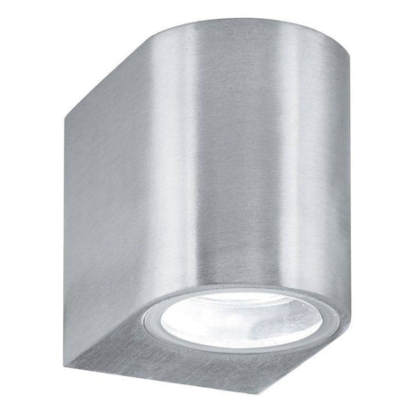 Searchlight Silver Outdoor Light Fixed Glass Lens - Comet Lighting