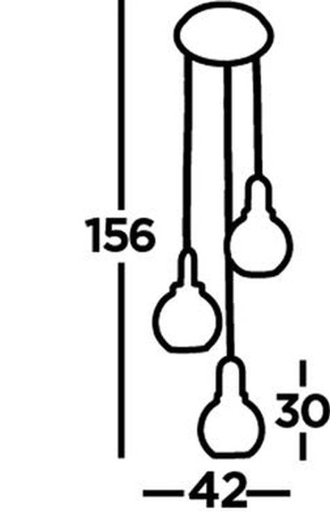 Searchlight Snowdrop 3Lt Ceiling Pendant - Brass & Acid Glass - Comet Lighting