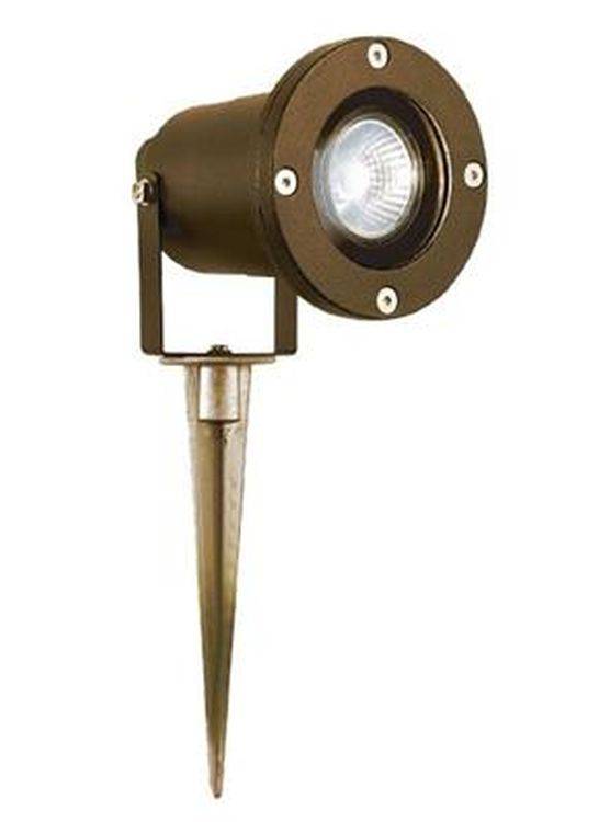 Searchlight Spikey LED Outdoor Spike Light - Rust Brown| IP65 - Comet Lighting