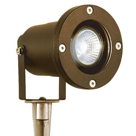 Searchlight Spikey LED Outdoor Spike Light - Rust Brown| IP65 - Comet Lighting