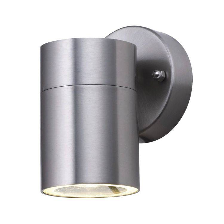 Searchlight Stainless Steel Outdoor Tube Light Glass - Comet Lighting