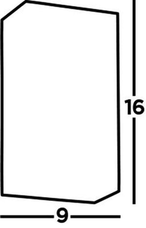 Searchlight Stirling LED Outdoor Wall Light -Die Cast Grey Aluminium - Comet Lighting