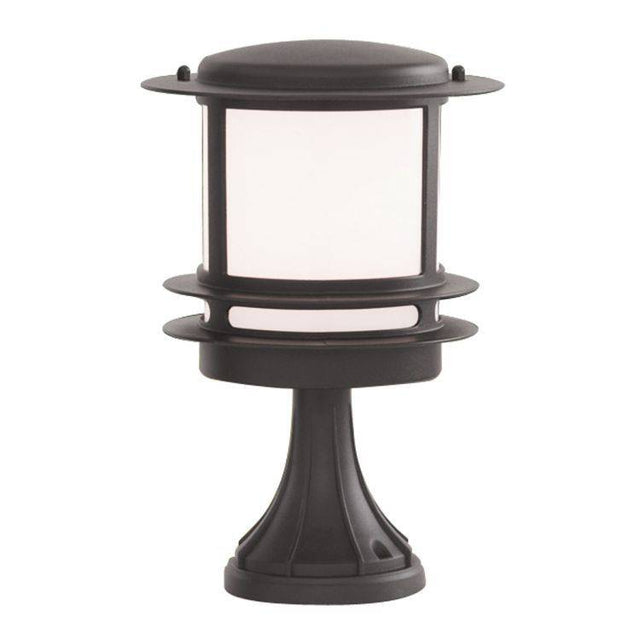 Searchlight Stroud Black Bollard Light Diffuser - Comet Lighting