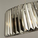 Searchlight Tiara 5Lt Ceiling Pendant - Chrome & Smoked Glass - Comet Lighting