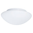 Searchlight Tokyo 2Lt Bathroom Flush - White Opal Glass| IP44 - Comet Lighting