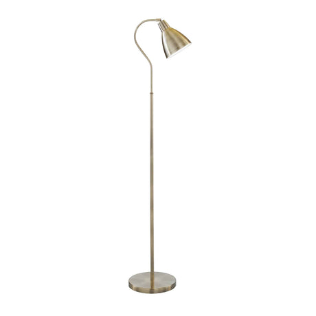 Adjustable Floor Lamp - Antique Brass - Comet Lighting