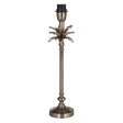 Base Only - Palm Table Lamp - Antique Nickel - Comet Lighting