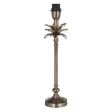 Base Only - Palm Table Lamp - Antique Nickel - Comet Lighting