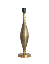 Base Only - Rye Table Lamp - Antique Brass Metal - Comet Lighting