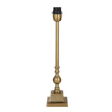 Base Only - Whitby Table Lamp - Antique Brass Metal - Comet Lighting