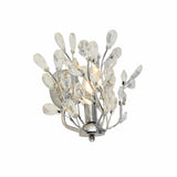 Bouquet 7Lt Wall Light - Chrome & Crystal Glass - Comet Lighting