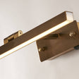 Corfu Picture Light - Satin Brass Metal - Comet Lighting