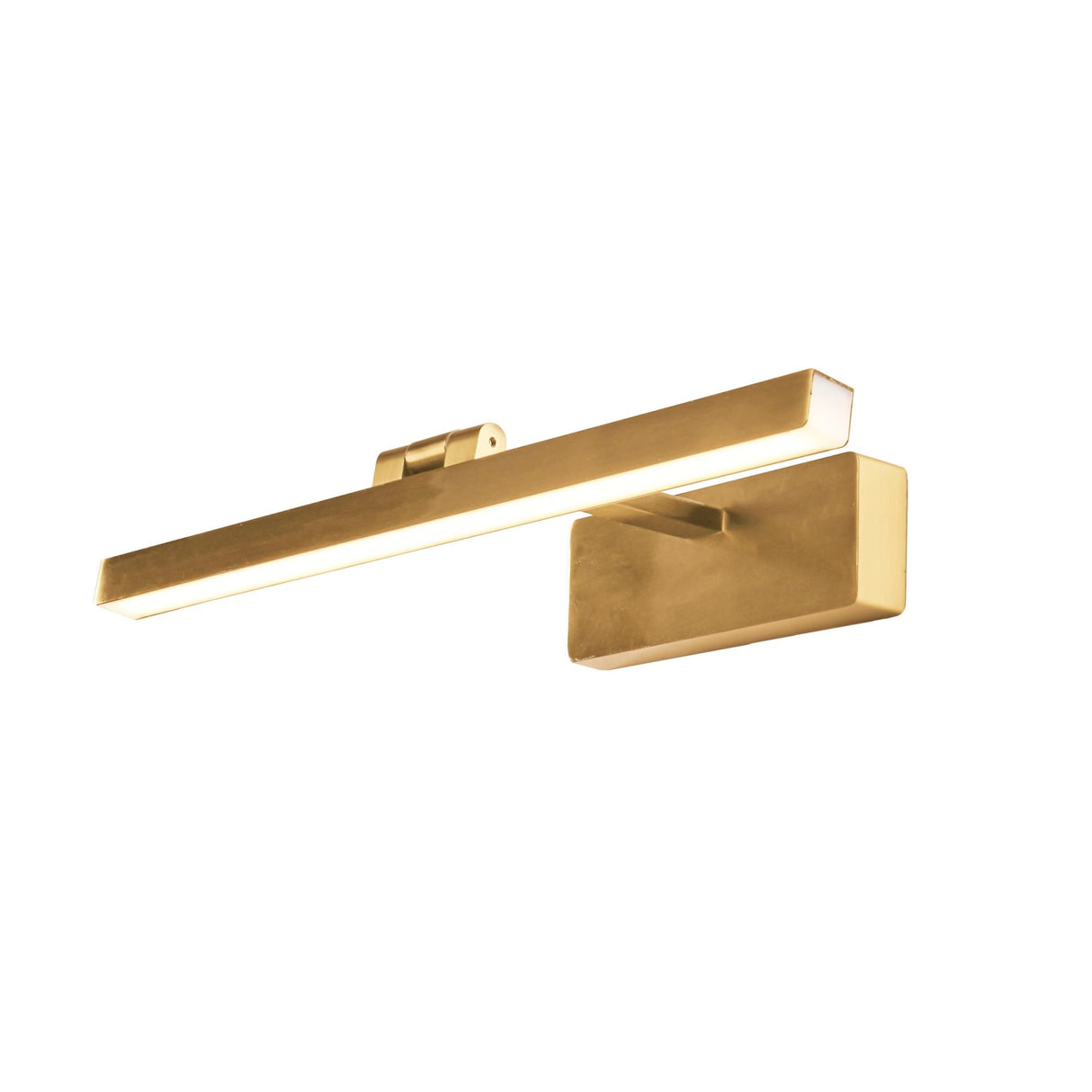 Corfu Picture Light - Satin Brass Metal - Comet Lighting