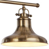 Dallas 3Lt Bar Pendant - Antique Brass Metal - Comet Lighting