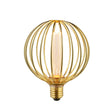 Globe Lamp - Gold Metal - Comet Lighting