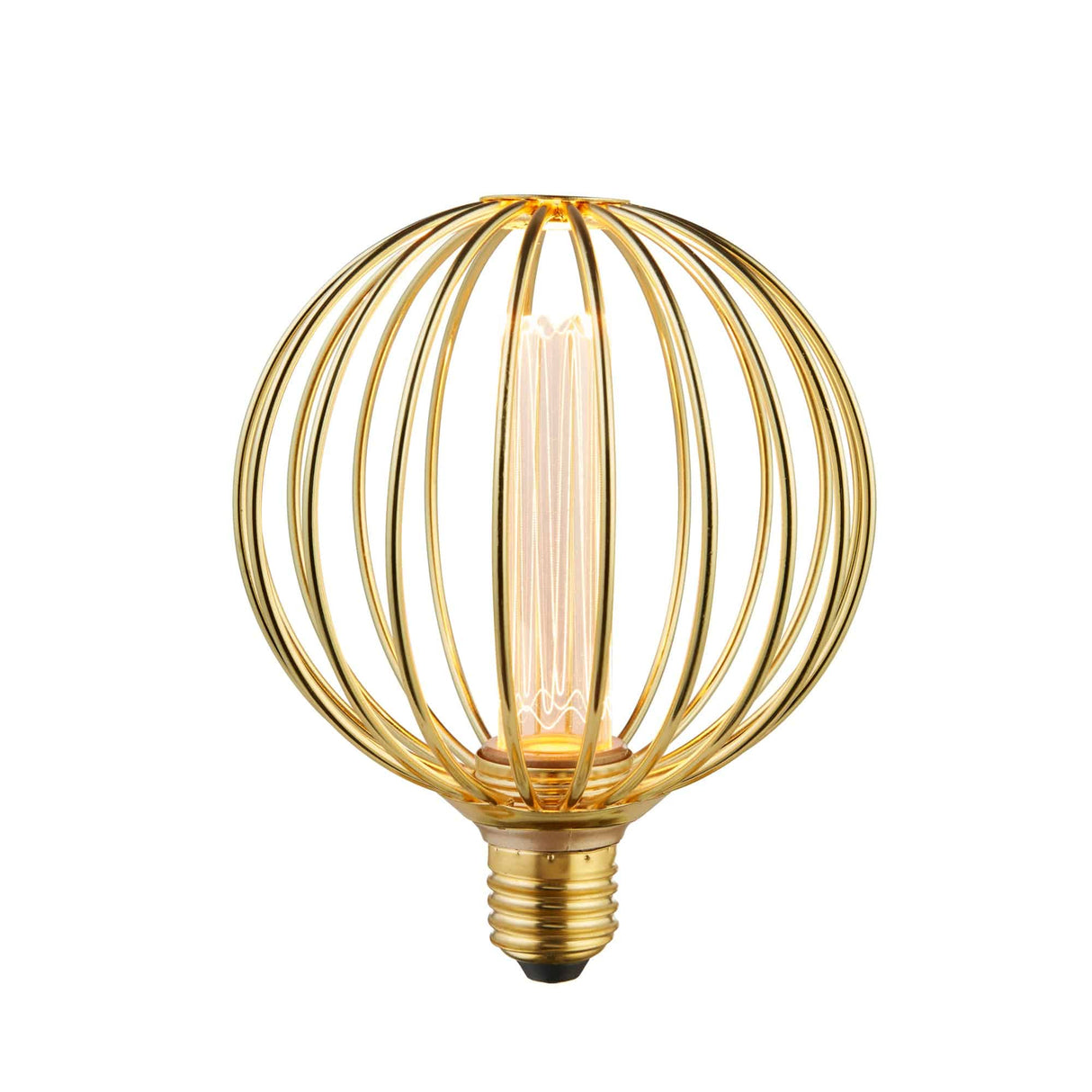 Globe Lamp - Gold Metal - Comet Lighting