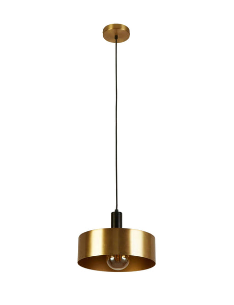 Knox Pendant - Black & Gold Metal - Comet Lighting